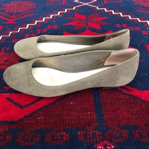 Lands’ End Canvas Moss Green Flats